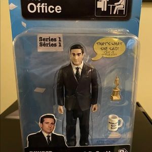 The Office Michael G. Scott Series 1 Action Figure Phatmojo NBC MOC